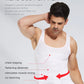 Men's Slimming Body Shaper Vest Shirt Abs Abdomen Slim